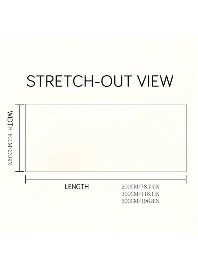 60 × 300 سم سبورة سوداء ذاتية اللصق لوح أبيض للحائط ظهر لاصق لا حاجة لأدوات - Image 5