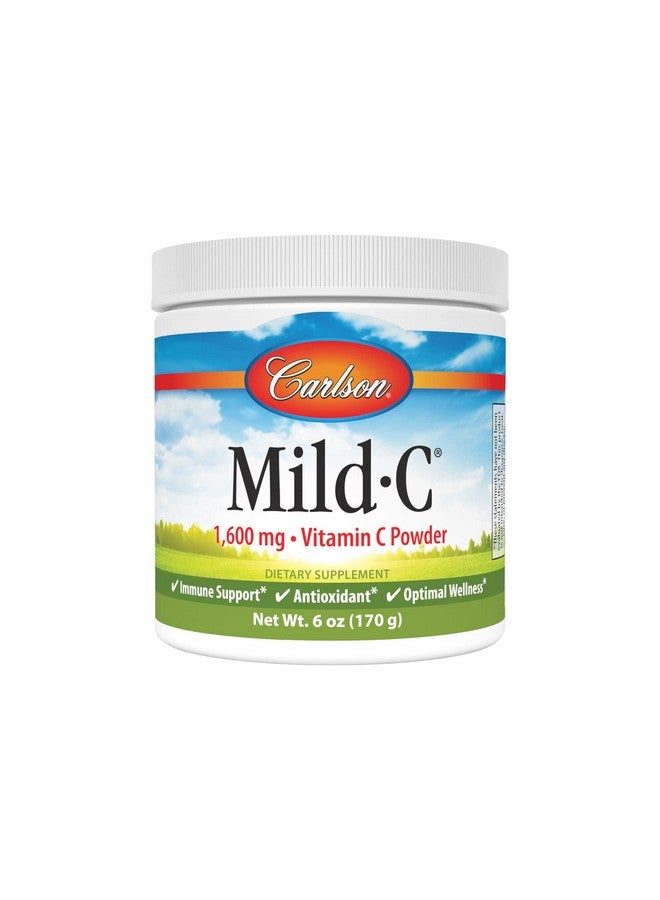 Carlson - Mild-C, Vitamin C Powder, Supports Healthy Immune Function, 6 oz (170 g) - Image 1
