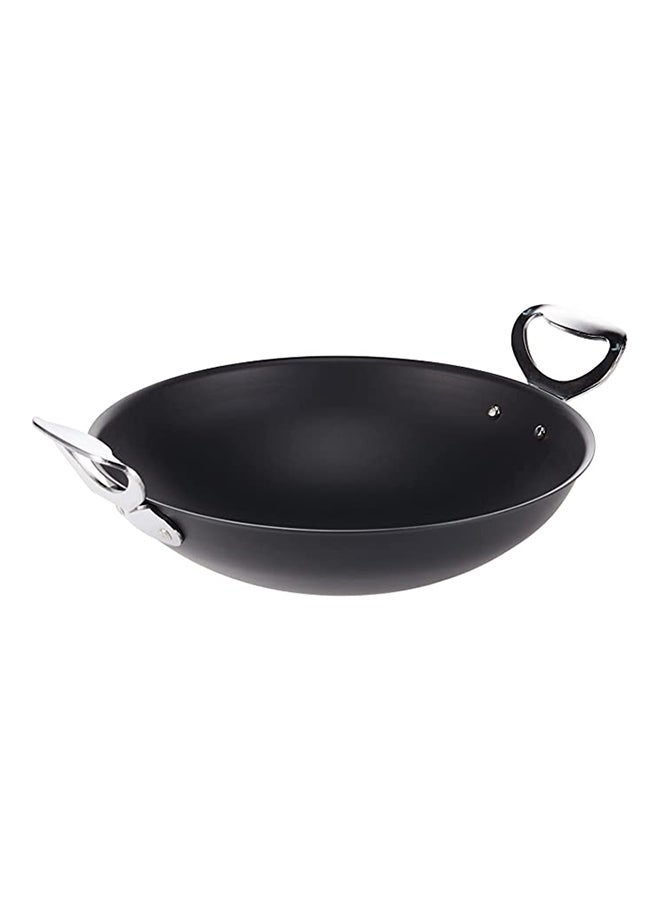 Rotwal Iron Frying Pan Made in Japan Tawa Fry Pan 42CM - Image 1