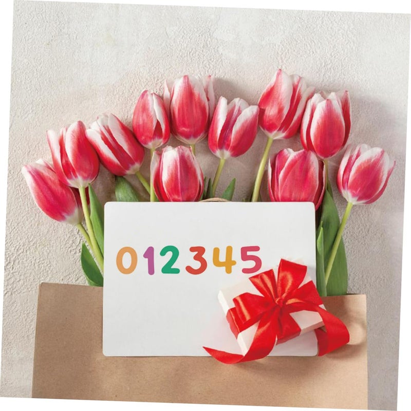 Colorful Alphabet Number Stickers 10 Sheets Self Adhesive for Scrapbooking Phone Cases Mailbox - Image 5