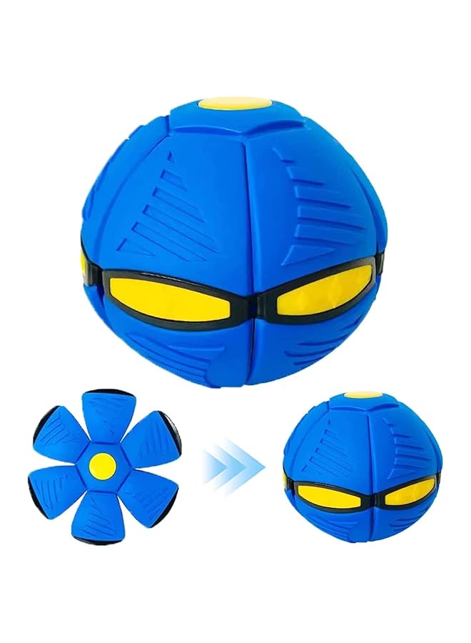 X spring Magic Ball Creative Ufo Magic Ball Toy With Lights Ufo Portable Flying Saucer Toy Decompression Flying Saucer Ball For Kids Boys And Girls Outdoor Gift - Image 1