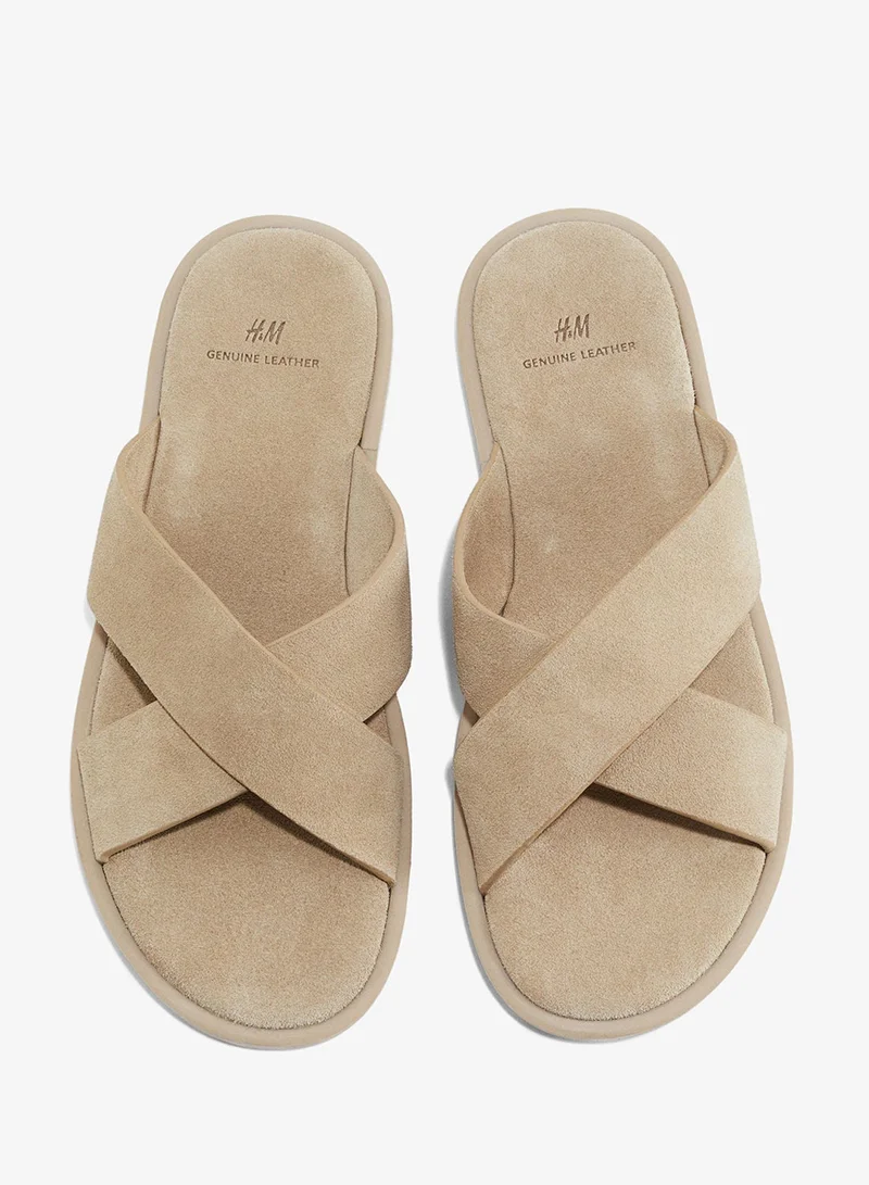 H&M Leather sandals