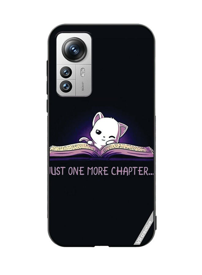 VR CREATIVE Protective Case Cover For Xiaomi 12 Pro Just One Chapter More Design Multicolour - Image 1