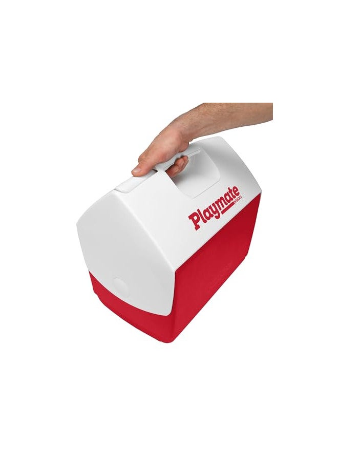Igloo Playmate Elite Cooler Red/White, 16 Qt - Image 1