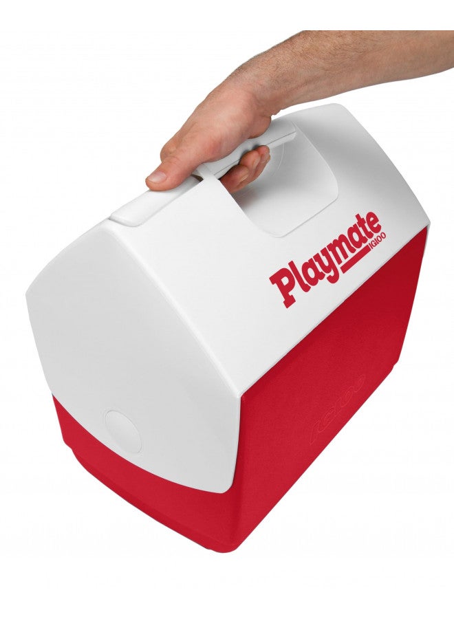 Igloo Playmate Elite Cooler Red/White, 16 Qt - Image 2