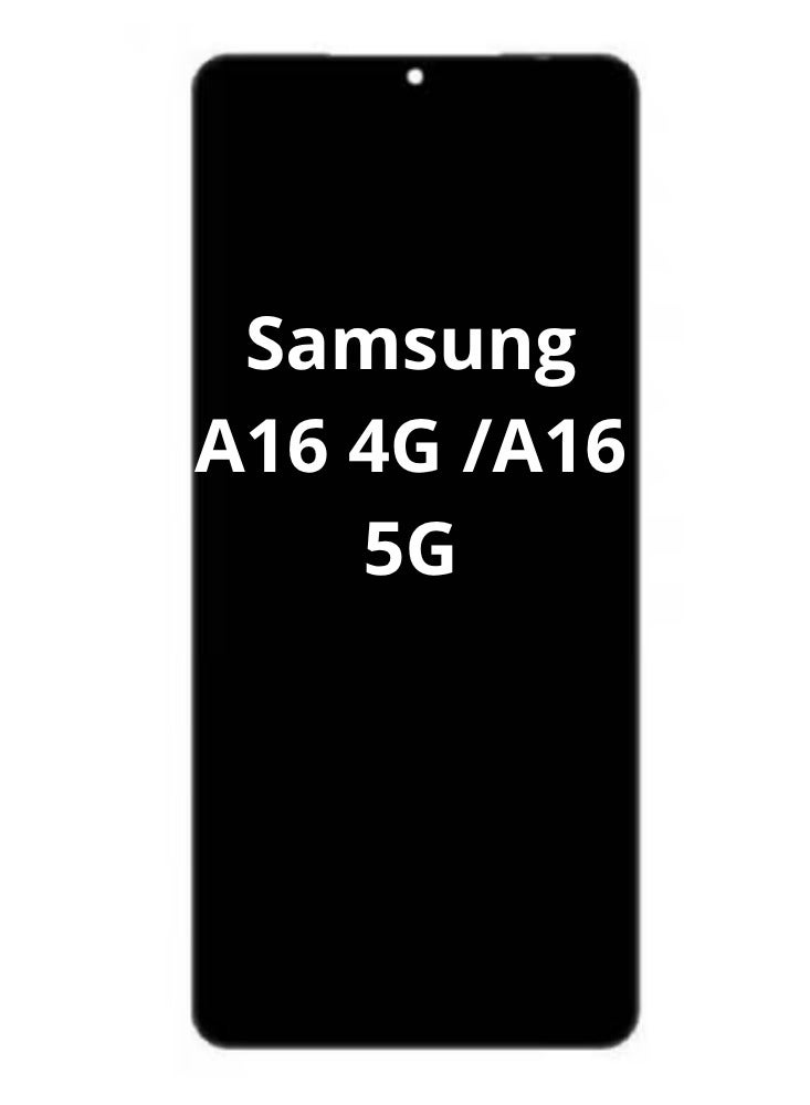 جادجتس كونيكشن شاشة LCD سوداء لهاتف Samsung A16 4G /A16 5G - Image 1