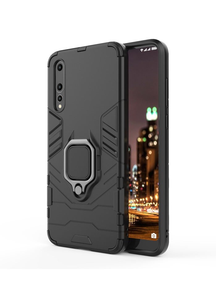 KUYING Protective Case Cover With Finger Ring For Huawei P30 Lite/Nova 4e - Image 1