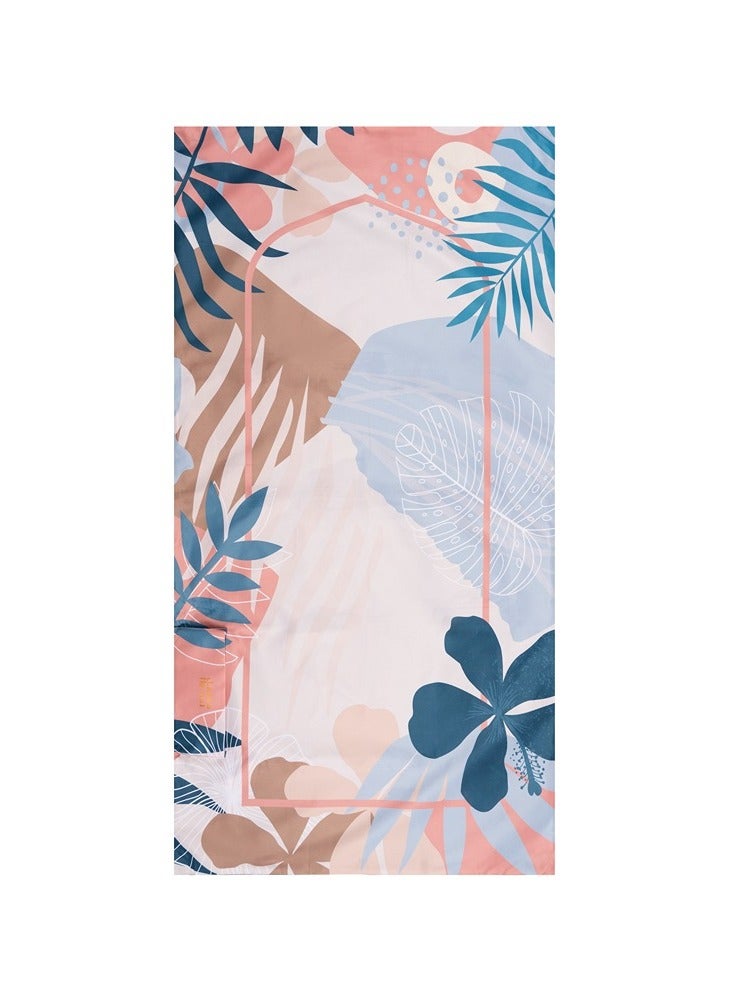 Hilalful سجادة صلاة هلالفول المحمولة من البوليستر - نباتات باستيل | سجادة صلاة للمسلمين للأطفال | مقاومة للماء | مضادة للانزلاق | هدية إسلامية لعيد الفطر، رمضان | للسفر | خفيفة الوزن - Image 4