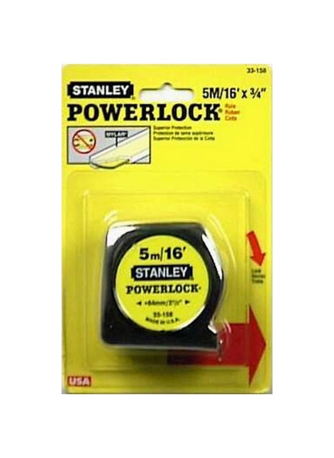 Stanley 5M PowerLock Compact Tape Measuring Tool  - Image 4