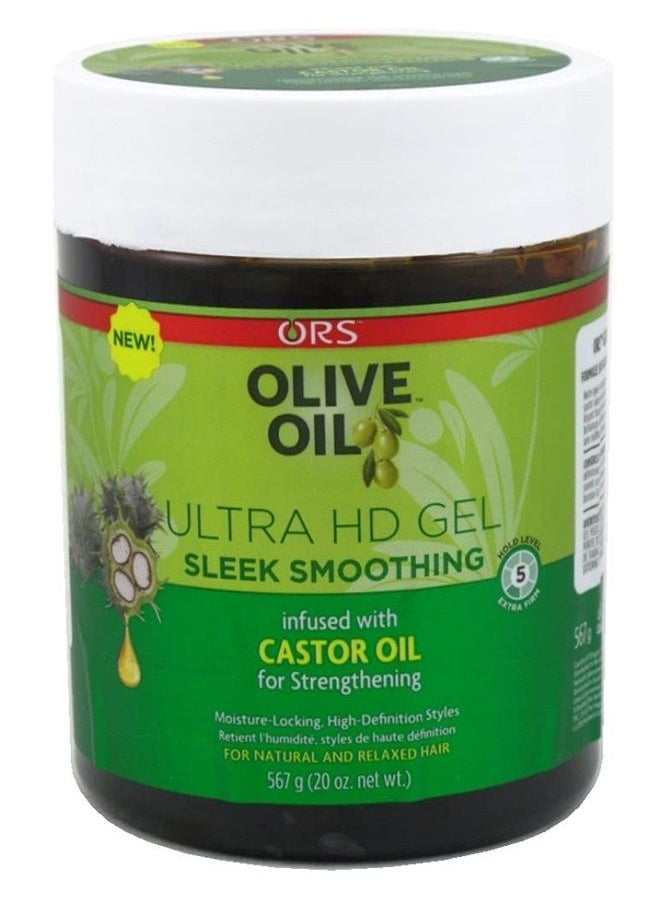 ORS Olive Oil Style & Sculpt Ultra HD Gel Sleek Smoothing infused (20.0 oz)  - Image 1