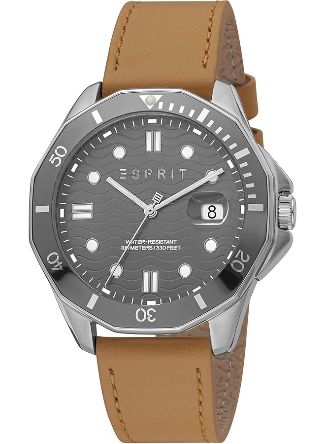 ESPRIT Casual Watch Es1G367L0035 Iron Grey Casual - Image 1