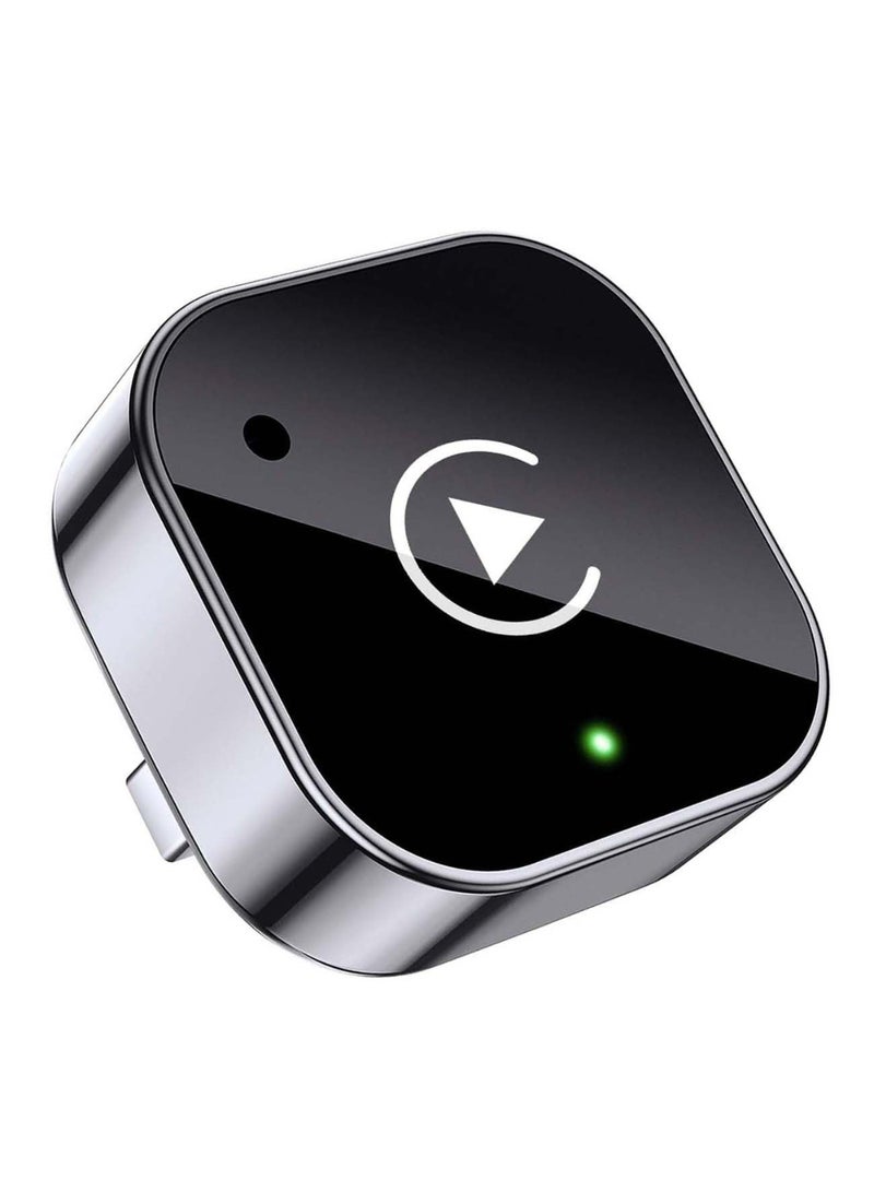 Wireless CarPlay Adapter & Android Auto Dongle, Fast Auto-Connect, Compact Plug & Play Wireless CarPlay Converter for iPhone & Android, USB/USB-C, No Delay, Seamless Reconnection (Black) - Image 1