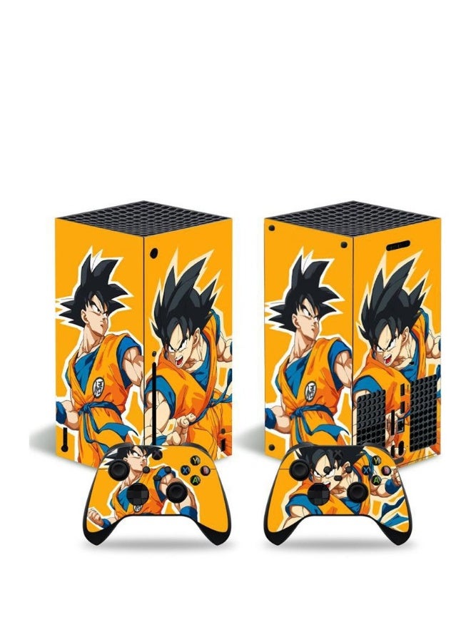 Beauenty XBOX series X console sticker Dragon Ball style sticker