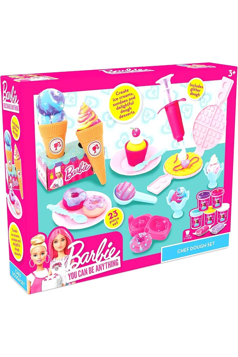 باربي مجموعة العجين للطهي – لعب تمثيلي مع عجين لامع وقوالب، +3 سنوات - Image 3