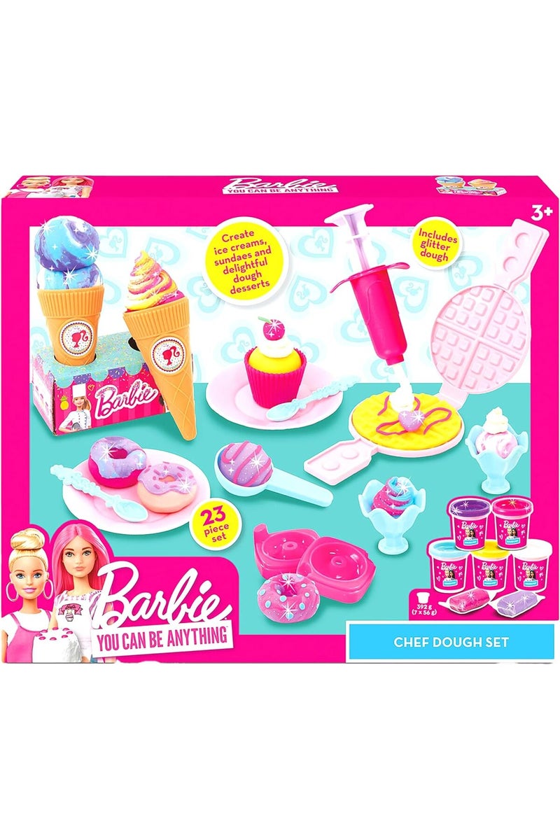 باربي مجموعة العجين للطهي – لعب تمثيلي مع عجين لامع وقوالب، +3 سنوات - Image 2