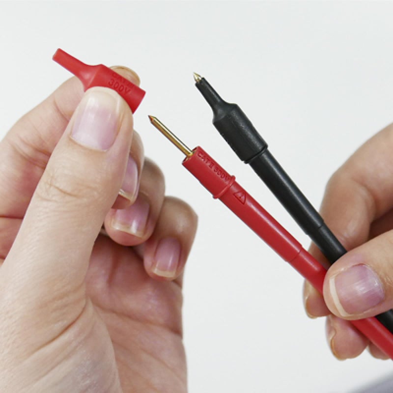 Hioki 3244-60 Card HiTester and Digital Multimeter, 41.99 Megaohms Resistance, 500V AC/DC Voltage - Image 4