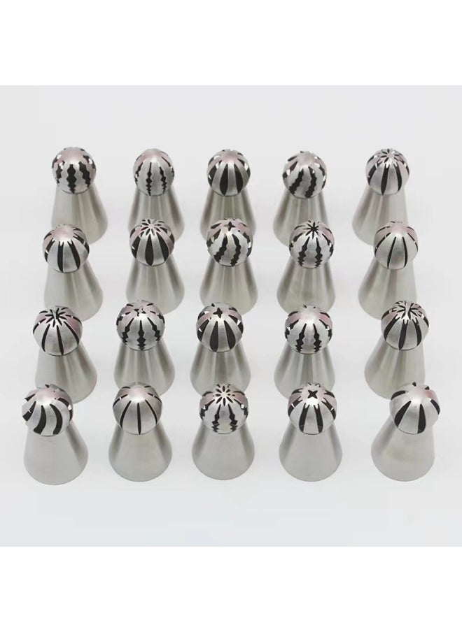 Generic Torch Head Stainless Steel Mounted Nozzle Torch Head Ball Mounted Nozzle Cake Cream Nozzle-Specifications:Torch 110  - Image 2