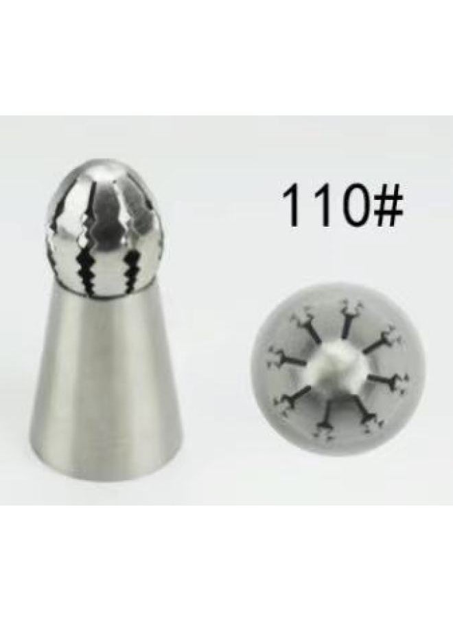 Generic Torch Head Stainless Steel Mounted Nozzle Torch Head Ball Mounted Nozzle Cake Cream Nozzle-Specifications:Torch 110  - Image 3
