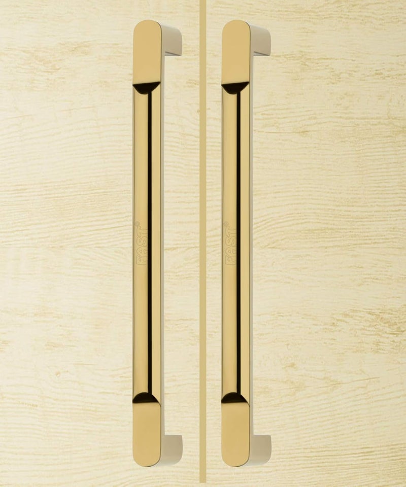 FAST CP35 Pvd Gold Furniture Cabinet Pull Handle for Wardrobe Door Kitchen Drawer and All Other Cabinets Doors Drawers 2pcs 96mm 4inch - Image 3