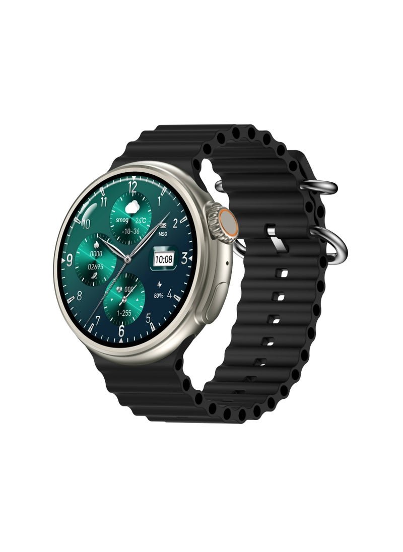 AROAQ - Smart Watch Z78 Ultra, Large Round 1.52‘’ HD Color Display Smart Watch, Z78 Ultra Smart Watch, Fitness Smart Watches for Running, Climbing, Cycling - Image 1