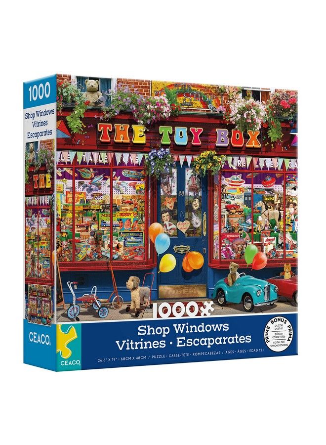 Ceaco Shop Windows Toy Box 1000 Piece Jigsaw Puzzle - Image 4