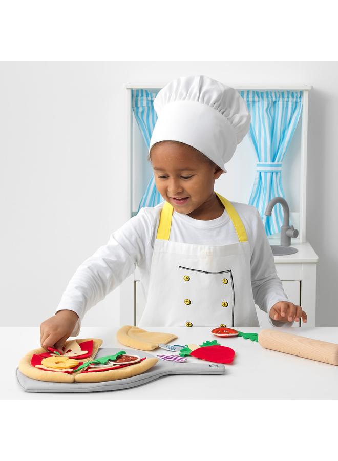 زبون طقم بيتزا مكون من 24 قطعة، بيتزا/متعدد الألوان - Image 2