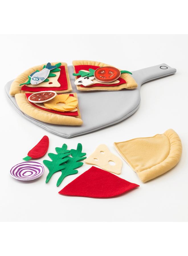 زبون طقم بيتزا مكون من 24 قطعة، بيتزا/متعدد الألوان - Image 3
