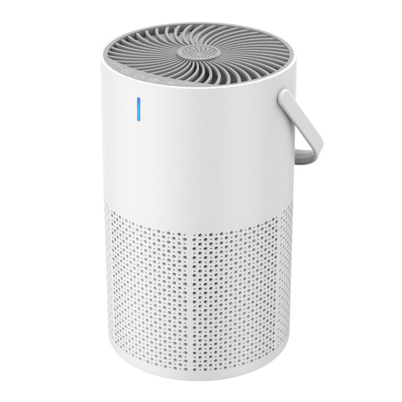 CPENSUS Mini Air Purifier For Bedroom Coverage Up to 107 ft True H13 With Activated Carbon Filter Aromatherapy ChildLock Timer Portable For Living Room Home Office Deodorizing Tech