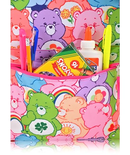 Fast Forward Care Bears Backpack for School - 16" Small Kids Bookbag Knapsack for Girls, Boys, Toddlers (Multicolor All Over Print) - Image 5