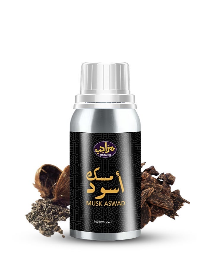 مرَاحِب مسك اسود زيت عطري شرقي مركز رائحة قوية وثابتة إعادة التعبئة والبيع والإهداء - Image 2