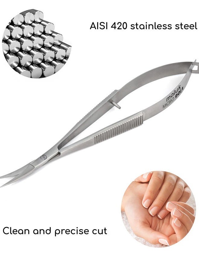 Maluk Professional Cuticle Scissors Micro - Image 4