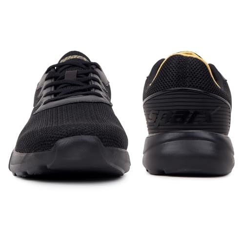 SPARX Mens SM 648 | Enhanced Durability & Soft Cushion | Black Running Shoe - 9 UK (SM 648) - Image 4