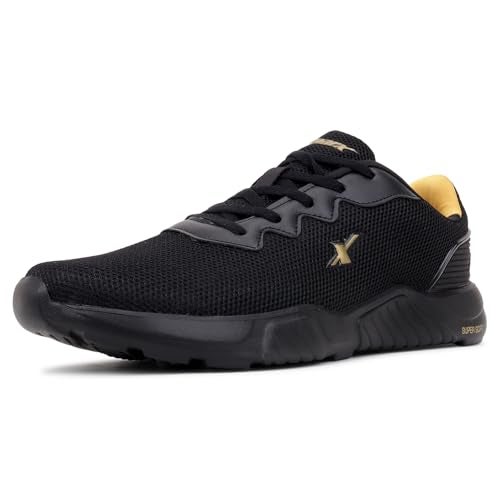 SPARX Mens SM 648 | Enhanced Durability & Soft Cushion | Black Running Shoe - 9 UK (SM 648) - Image 1