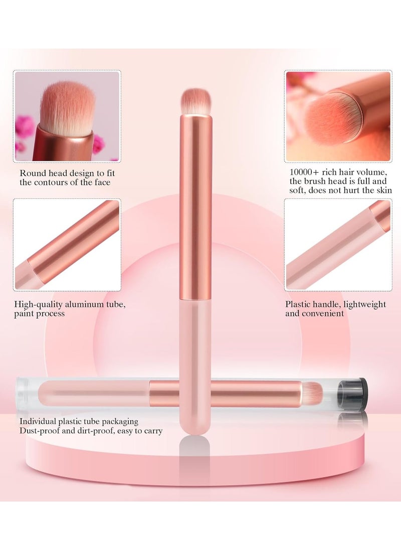Banidy Lip Brush Lip Smudge Brushes Lipstick Brush with Tubes 3PCS Lip Gloss Applicator Wands Lip Brushes Multi-purpose Lip Makeup Brush Eyeshadow Brush Concealer Brush Lip Gloss Wands Applicator Tool Kits  - Image 4