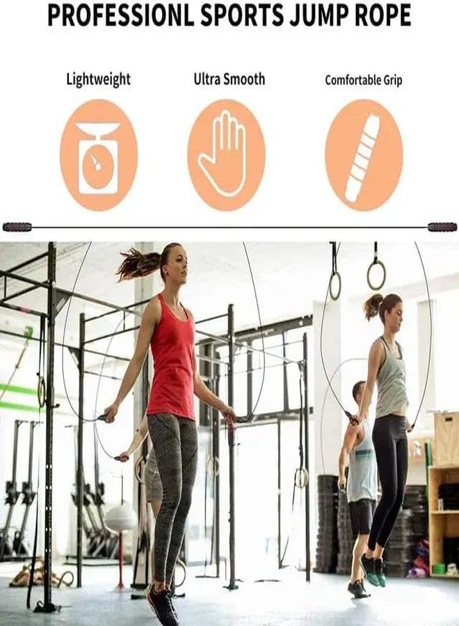 FRILL Hand Grip for Exercise Adjustable in Hand And Frill Skipping Rope For Men & Women Adjustable Jumping Rope For Men Skipping Rope For Women rassi jumping Skipping Rope Set Of 2. - Image 2