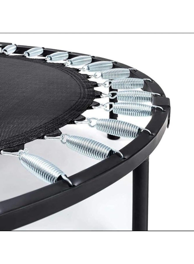 AL BADER Trampoline 50 Inches For Adults and Kids, Safety Pad, Stable & Quiet Exercise Rebounder For Indoor & Outdoor. Excersices Trampolines. - Image 4