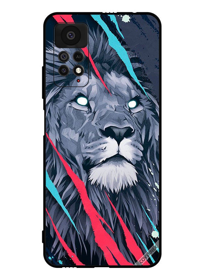Covernex Protective Case Cover For Xiaomi Redmi Note 11 Pro 5G Lion King Art - Image 1