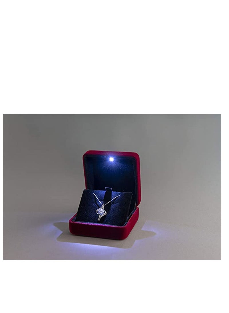 Y&D Fashionable Jewelry Box, Pendant Display Case Gift Storage Box  - Image 2