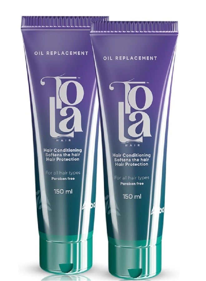تولا بديل زيت الشعر 150 مل 1+1