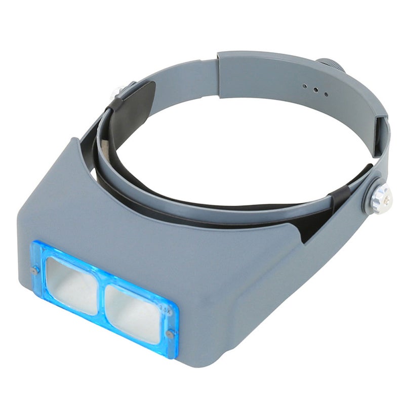 Portable Multifunction Magnifier Wearable Magnifying Loupe with 1.5X/2X/2.5X/3.5X Magnification 4 Replaceable Lenses - Image 5