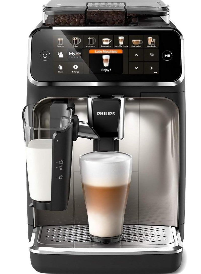 Philips 5400 Series 1500W Fully Automatic 12 Cup Espresso Maker 1.8 L 1500 W EP5447/90 ‎Black - Image 1