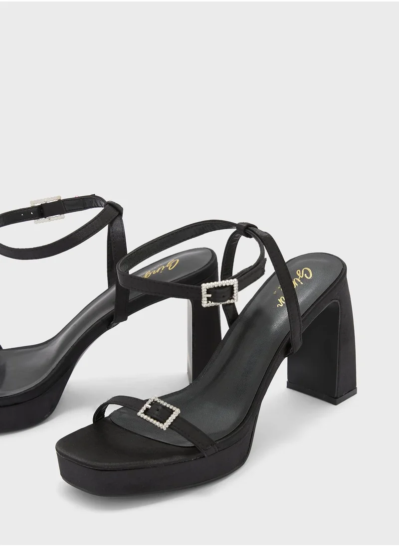 Ginger Ankle Strap Platform Sandal