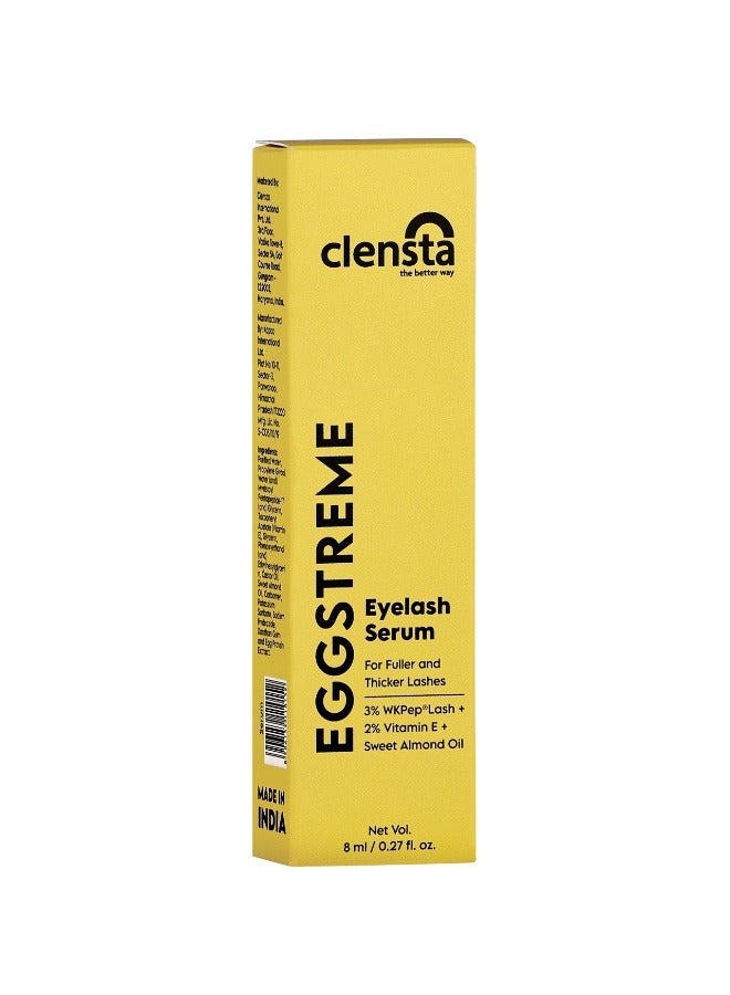 Clensta Eggstreme Eyelash serum 8ml - Image 2
