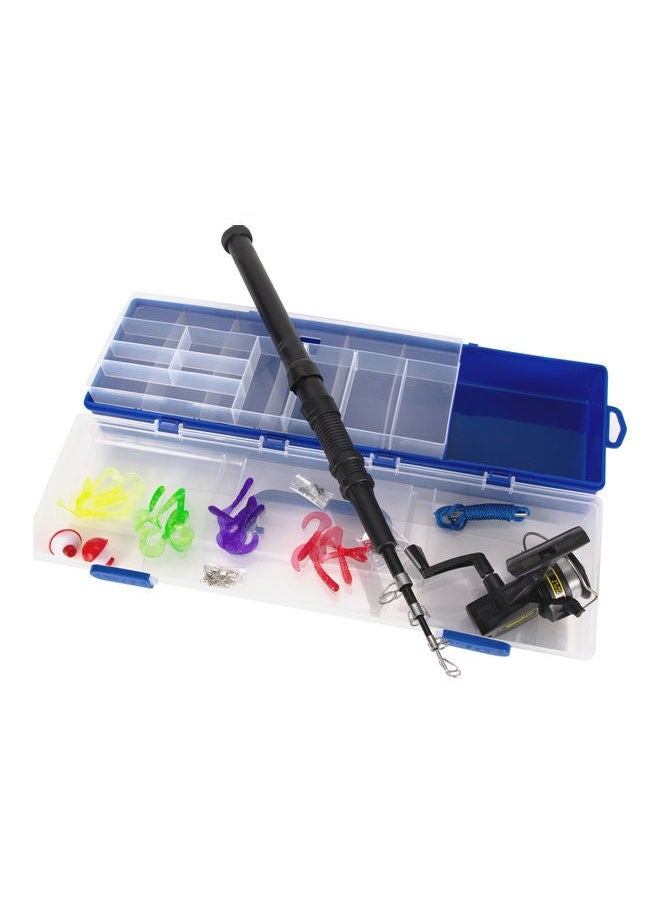 NIBEMINENT - 51-Piece Fishing Rod And Reel Combo Tackle Set - Image 1