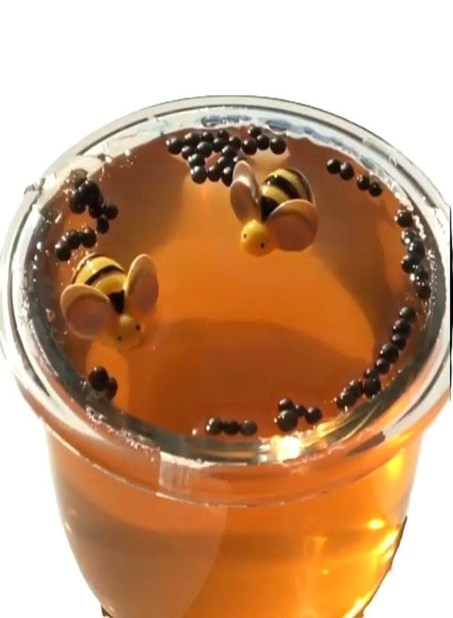 WaigN Orange, Scented, Little Lovely Bee Beads Design Stress Relieve Plasticine Cloud Slime Clay Fluffy Slime Putty for Adult Novelty and Gag - Image 1