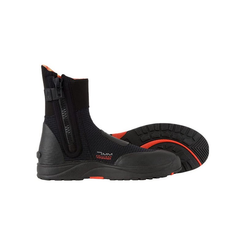 BARE 7MM Ultrawarmth Boot | Neoprene | Made with Unique Omnired Inner Fabric | Great for Diving & Snorkeling in Cooler Water| Easy to Put on with Zipper and Wide Gusset | Comfortable | Unisex | 10 - Image 1