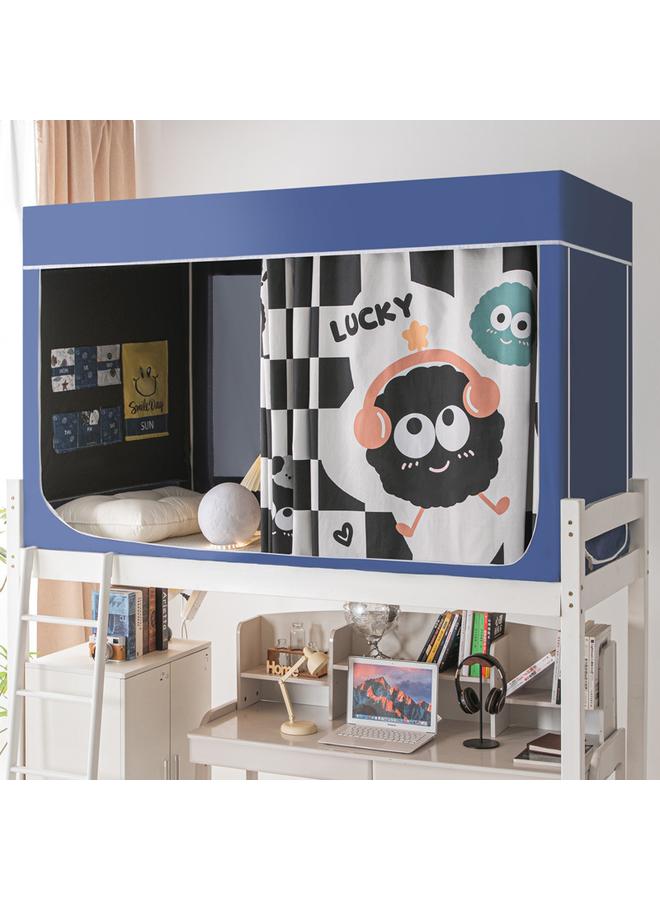 Y&D Bed Canopy Tents Curtain Blackout Curtain Single Bed Tent Curtain Student Shading Cloth Bed Canopy Mosquito Net Student Sleep Privacy Protection - Image 1