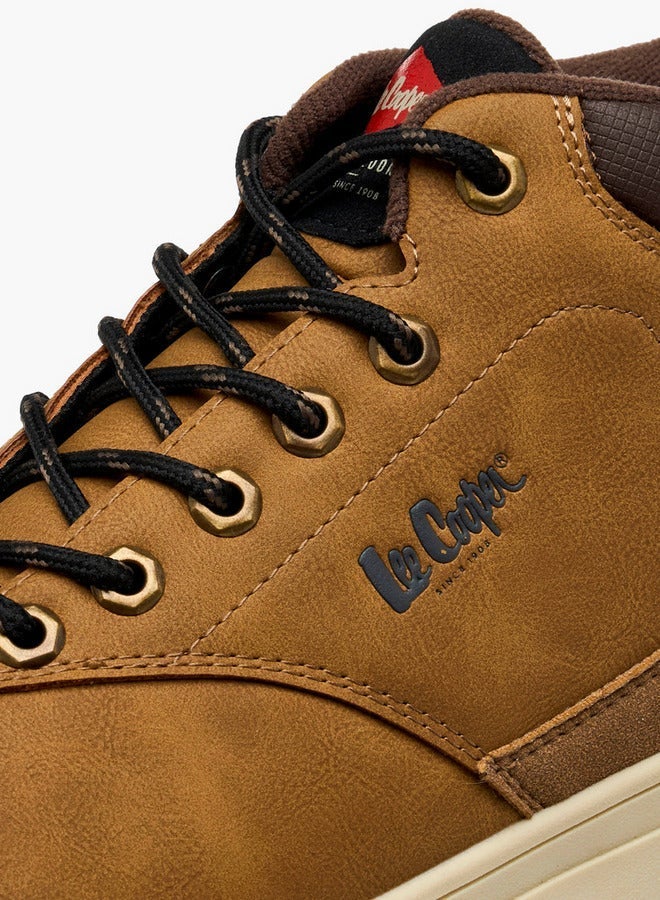 Lee Cooper Men's Panelled Lace-Up Chukka Boots - Image 4