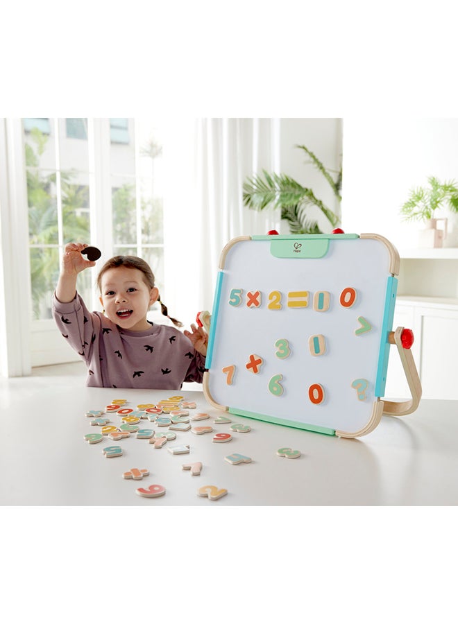 هيب هايب أرقام مغناطيسية خشبية - 54 قطعة - Image 4