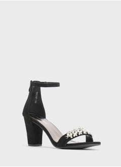 ELLA High Heel Sandal With Embellished Strap  - Image 2